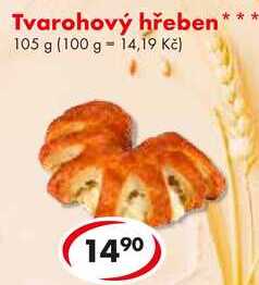 Tvarohový hřeben, 105 g