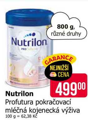 Nutrilon Profutura 800 g, různé druhy