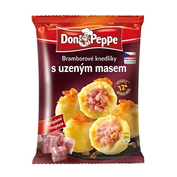 Don Peppe Bramborové knedlíky s uzeným masem