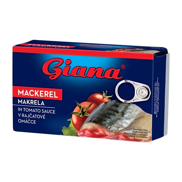 Giana Makrela v rajčatové omáčce