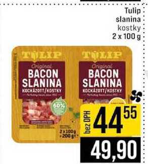 Tulip slanina kostky 2 x 100 g 