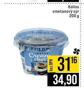 Kolios smetanový sýr 200 g