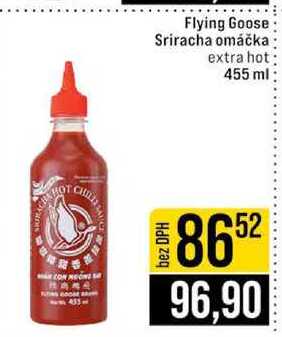 Flying Goose Sriracha omáčka extra hot 455 ml