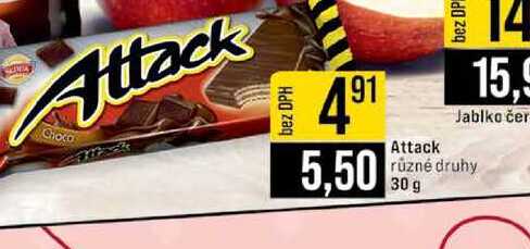 Attack různé druhy 30 g 