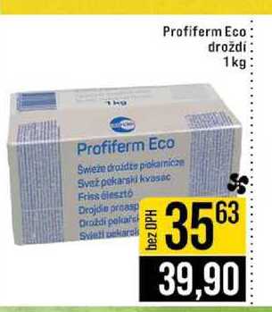 Profiferm Eco droždí 1kg
