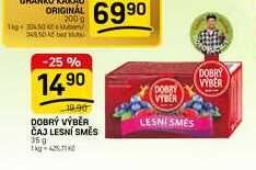 DOBRÝ VÝBĚR ČAJ LESNÍ SMĚS 35 g