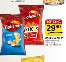 BOHEMIA CHIPS vybrané druh 120-130g