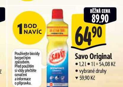 Savo Original 1,21