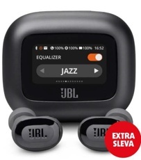 Sluchátka JBL Live Buds 3 (JBLLIVEBUDS3BLK) černá