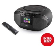 Radiopřijímač DAB+/CD JVC RD-E664B-DAB černý