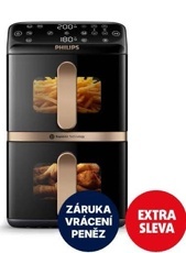 Fritéza horkovzdušná Philips 4000 Series NA462/70 černá