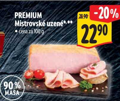 PREMIUM Mistrovské uzené 100 g