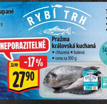   Pražma královská kuchaná 100 g