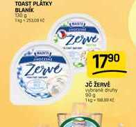 JČ ŽERVÉ vybrané druhy 90g