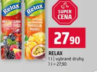 RELAX 1l vybrané druhy 