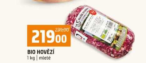 BIO HOVĚZÍ 1 kg mleté 