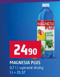 MAGNESIA PLUS 0,7l vybrané druhy