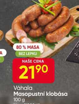 Váhala Masopustní klobása 100 g 