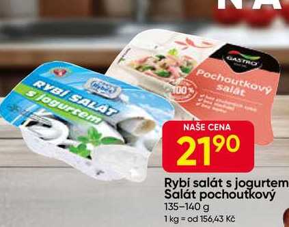 Gastro Rybí salát s jogurtem 135g