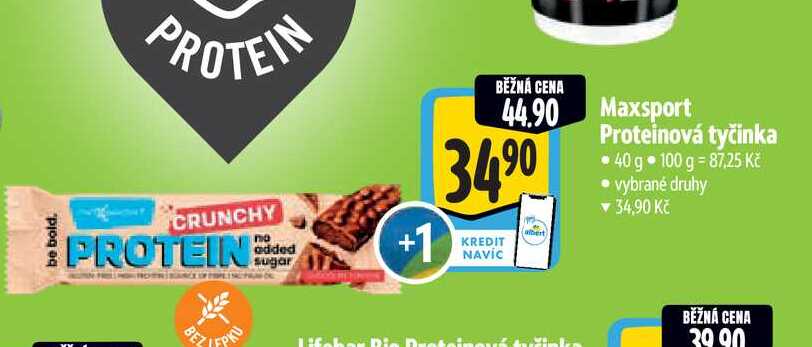   Maxsport Proteinová tyčinka 40 g 