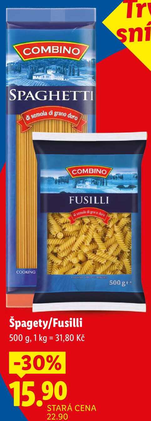 Špagety/Fusilli, 500 g