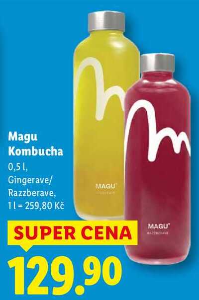 Magu Kombucha, 0,5 l