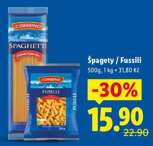 Špagety/Fussili, 500 g