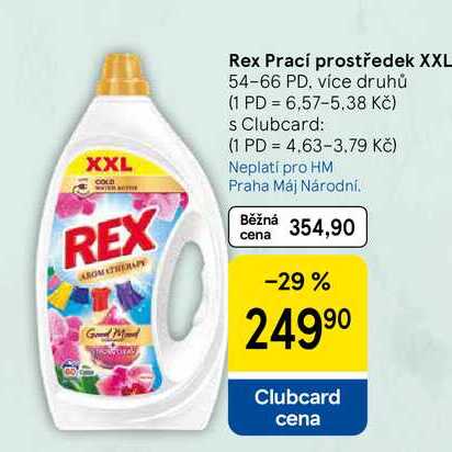 Rex Prací prostředek XXL, 54-66 dávek