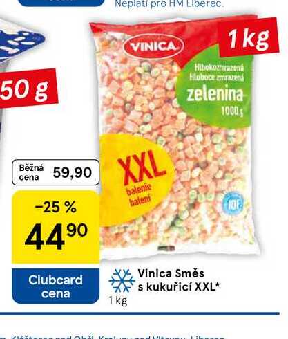Vinica Směs s kukuřicí XXL, 1 kg