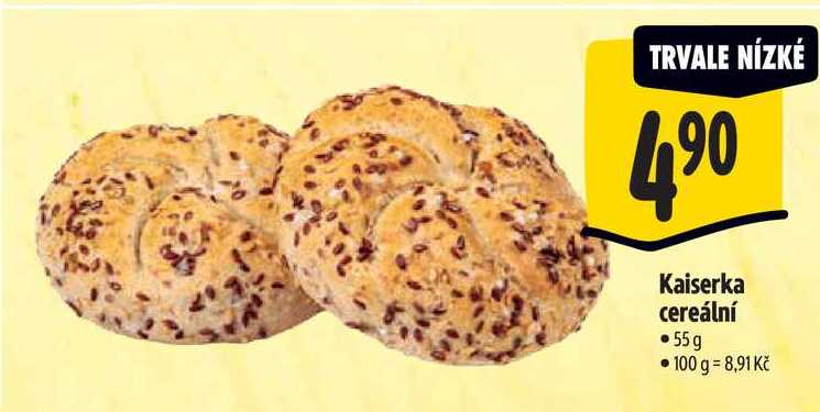 Kaiserka cereální, 55 g 