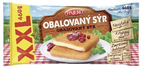 Obalovaný sýr XXL, 460 g
