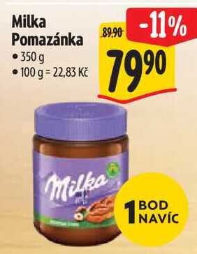 Milka Pomazánka, 350 g