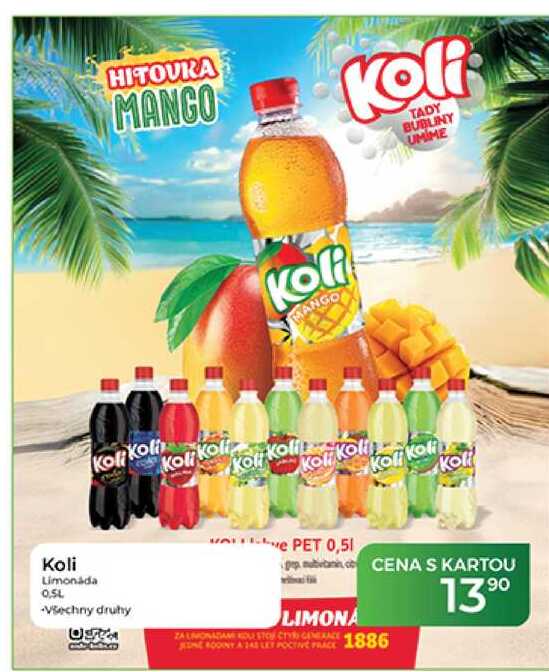 Koli Limonáda 0.5 L 