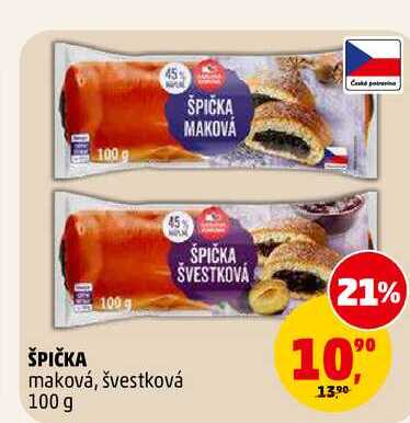 ŠPIČKA, 100 g