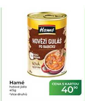 Hamé hotové jídlo 415 g