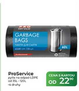 ProService pytle na odpad LOPE od 35L-120L