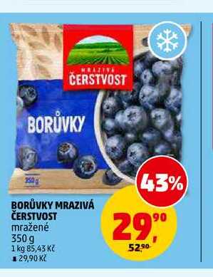 BORŮVKY MRAZIVÁ ČERSTVOST, 350 g