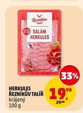 HERKULES ŘEZNÍKŮV TALÍŘ, 100 g 
