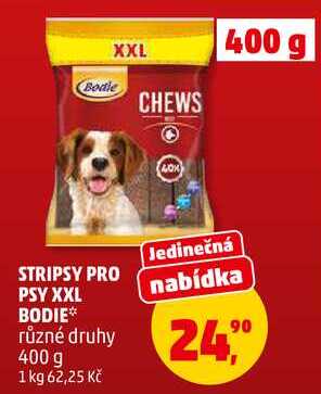 STRIPSY PRO PSY XXL BODIE, 400 g