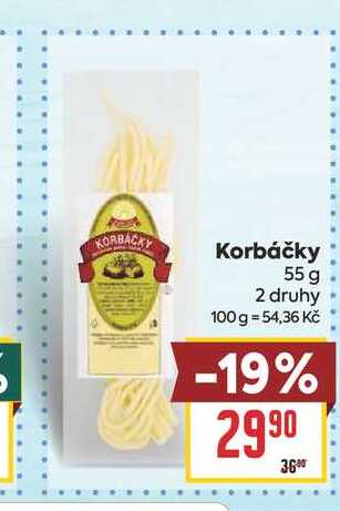 Korbáčky 55 g
