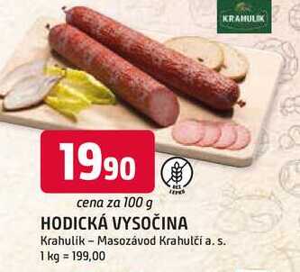 HODICKÁ VYSOČINA 100g