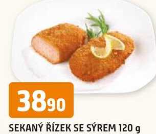 SEKANÝ ŘÍZEK SE SÝREM 120 g 