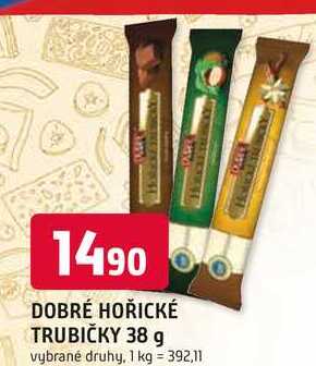 DOBRÉ HOŘICKÉ TRUBIČKY 38 g 