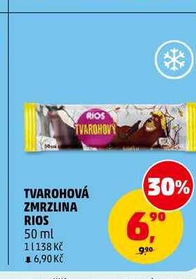 TVAROHOVÁ ZMRZLINA RIOS, 50 ml
