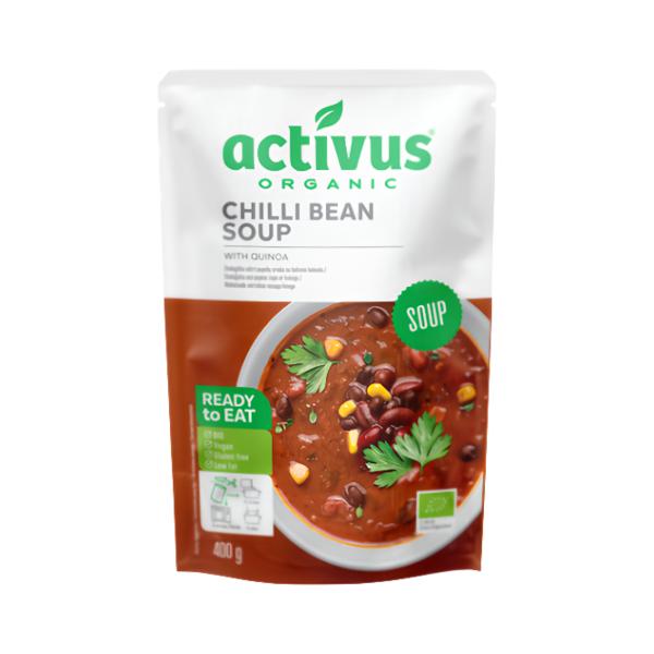 Activus ORGANIC Fazolová chilli polévka