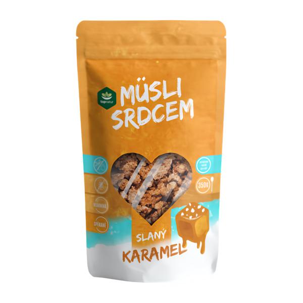 Topnatur Müsli srdcem slaný karamel
