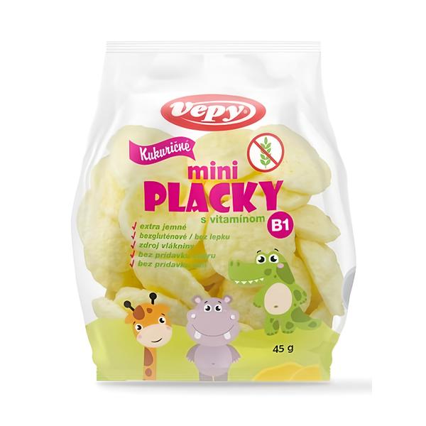 Vepy Mini kukuřičné placky s vitaminem B1, bezlepkové