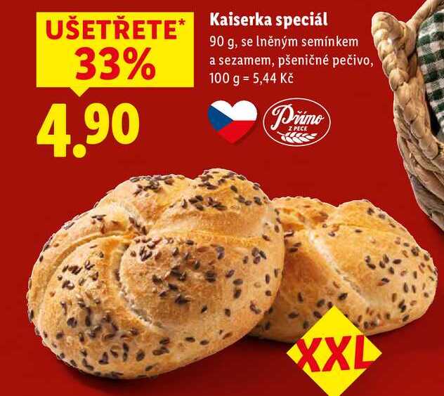 Kaiserka speciál, 90 g