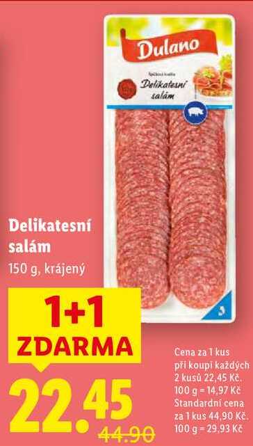 Delikatesní salám, 150 g