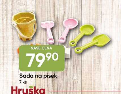 Sada na písek 7 ks Hruška